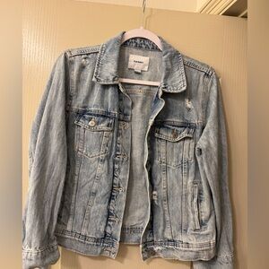 Old Navy Light Blue Denim Jacket for Women